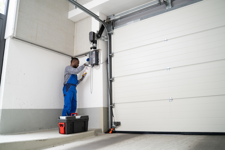 Safety Features in Commercial Garage Door Opener Installation